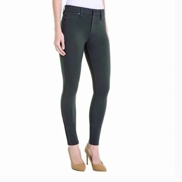 Liverpool Madonna Stretch Ponte Legging-Peat Green Size 6 - Picture 1 of 13